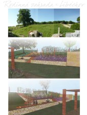 ukázka z projektu rodinné zahrady - vizualizace/1. varianta 